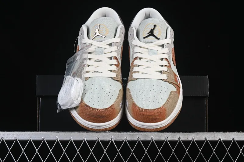 All categories Air Jordan Jordan series basketball shoes Air Jordan 1 Low Air Jordan 1 Low SE "Multi-Color Distressed" AJ1 Joe 1 old retro inkjet low-top cultural casual sneakers IM6664-991